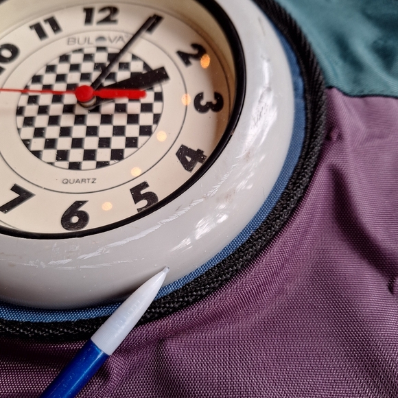 Vintage Bulova Watch Clock Tote Bag - Picture 9 of 13